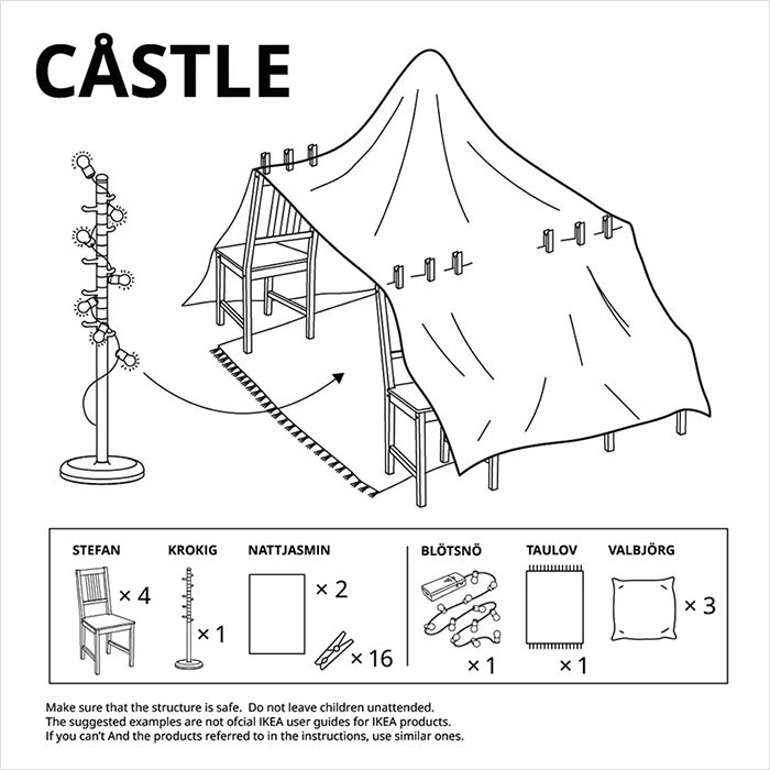 IKEA Shares How To Make 6 Types Of Furniture Forts During Quarantine IKEA Shares How To Make 6 Types Of Furniture Forts During Quarantine