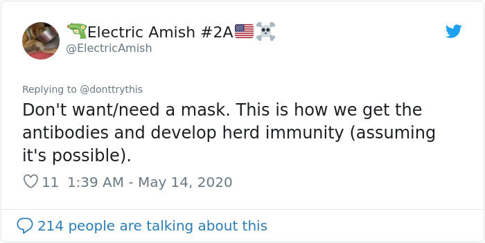 Adam Savage Makes A Statement About People Who Refuse To Wear A Mask, Shuts Down Idiots One By One Adam Savage Makes A Statement About People Who Refuse To Wear A Mask, Shuts Down Idiots One By One