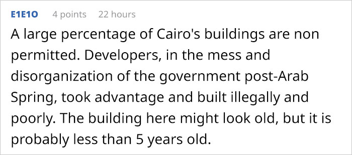 Egyptian Government Decided To Build A Highway In The Middle Of A Residential Area