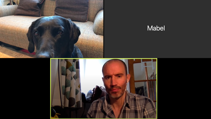 BBC Sports Broadcaster Stuck With Nothing To Report Decides To Hold A Meeting With His Two Dogs And The Video Goes Viral BBC Sports Broadcaster Stuck With Nothing To Report Decides To Hold A Meeting With His Two Dogs And The Video Goes Viral