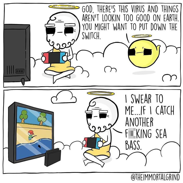 30 Comics About The Afterlife And Death That Differ From The Usual Stereotypes By ‘The Immortal Grind’ 30 Comics About The Afterlife And Death That Differ From The Usual Stereotypes By ‘The Immortal Grind’