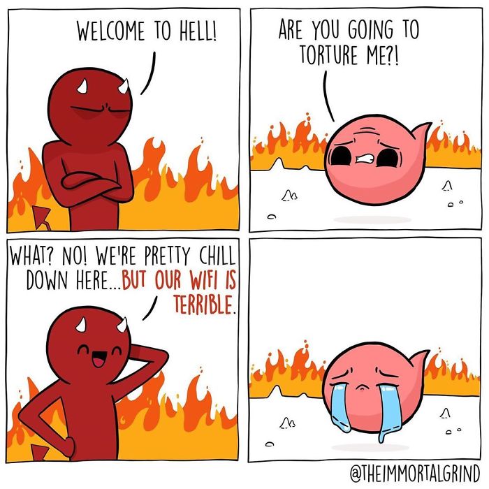 30 Comics About The Afterlife And Death That Differ From The Usual Stereotypes By ‘The Immortal Grind’ 30 Comics About The Afterlife And Death That Differ From The Usual Stereotypes By ‘The Immortal Grind’