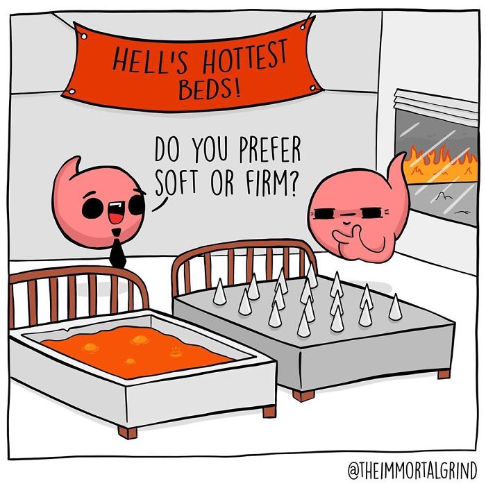 30 Comics About The Afterlife And Death That Differ From The Usual Stereotypes By ‘The Immortal Grind’ 30 Comics About The Afterlife And Death That Differ From The Usual Stereotypes By ‘The Immortal Grind’