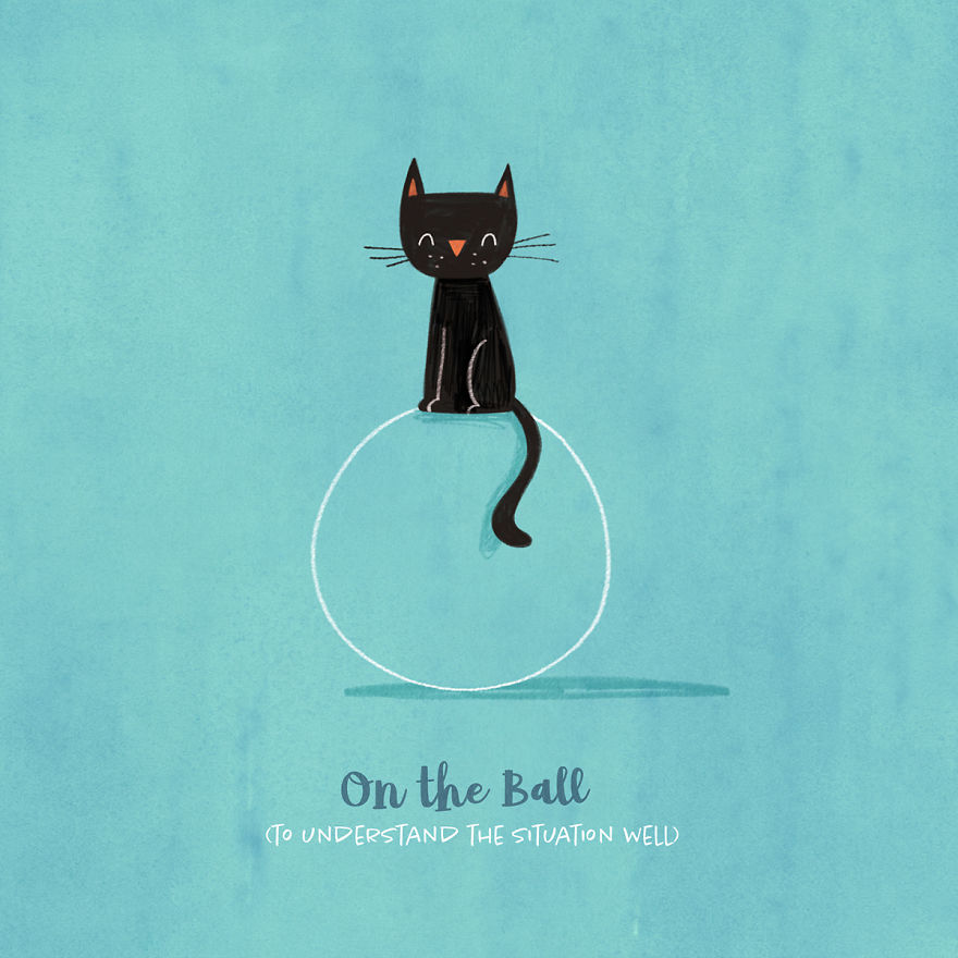 My 8 Literal Illustrations Of English Idioms Show How Funny Some Of Them Are (New Pics) My 8 Literal Illustrations Of English Idioms Show How Funny Some Of Them Are (New Pics)