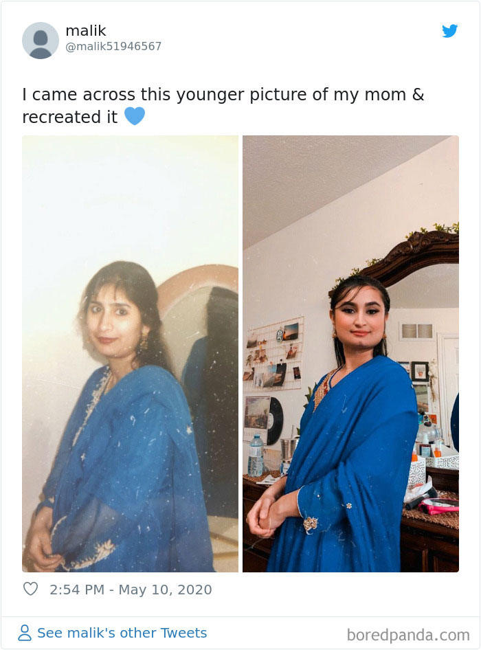 29 Daughters Recreate Their Moms’ Looks For Mother’s Day, And The Resemblance Is Uncanny 29 Daughters Recreate Their Moms’ Looks For Mother’s Day, And The Resemblance Is Uncanny