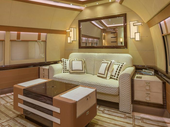 Check Out The Inside Of The World’s Largest Private Jet That Looks Like A Flying Mansion (25 Pics) Check Out The Inside Of The World’s Largest Private Jet That Looks Like A Flying Mansion (25 Pics)
