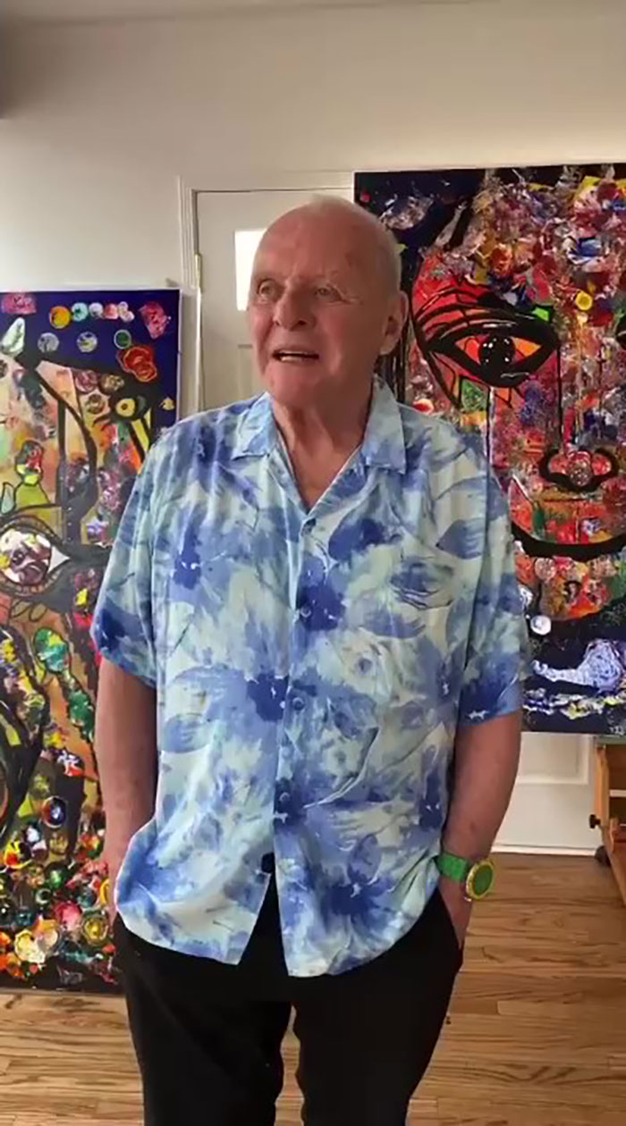 82-Year-Old Anthony Hopkins Nails &#8216;Tootsie Slide&#8217; Tiktok Challenge