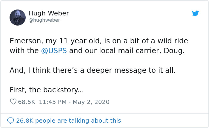 11Y.O Girl Befriends Mail Carrier By Sending Letters, Teaches Everyone The Importance Of Human Connection During These Tough Times 11Y.O Girl Befriends Mail Carrier By Sending Letters, Teaches Everyone The Importance Of Human Connection During These Tough Times