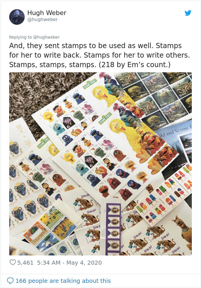 11Y.O Girl Befriends Mail Carrier By Sending Letters, Teaches Everyone The Importance Of Human Connection During These Tough Times 11Y.O Girl Befriends Mail Carrier By Sending Letters, Teaches Everyone The Importance Of Human Connection During These Tough Times