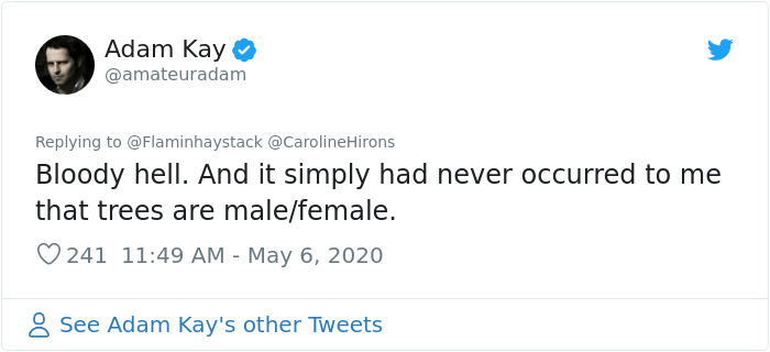 Scientist Discovers That “Tree Sexism” Might Be A Major Reason Behind Many Spring Allergies (Updated) Scientist Discovers That “Tree Sexism” Might Be A Major Reason Behind Many Spring Allergies (Updated)