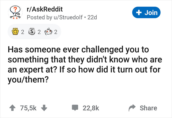 30 Times Unaware People Challenged Someone That Was Actually An Expert In That Subject Matter, But Realized It Too Late 30 Times Unaware People Challenged Someone That Was Actually An Expert In That Subject Matter, But Realized It Too Late