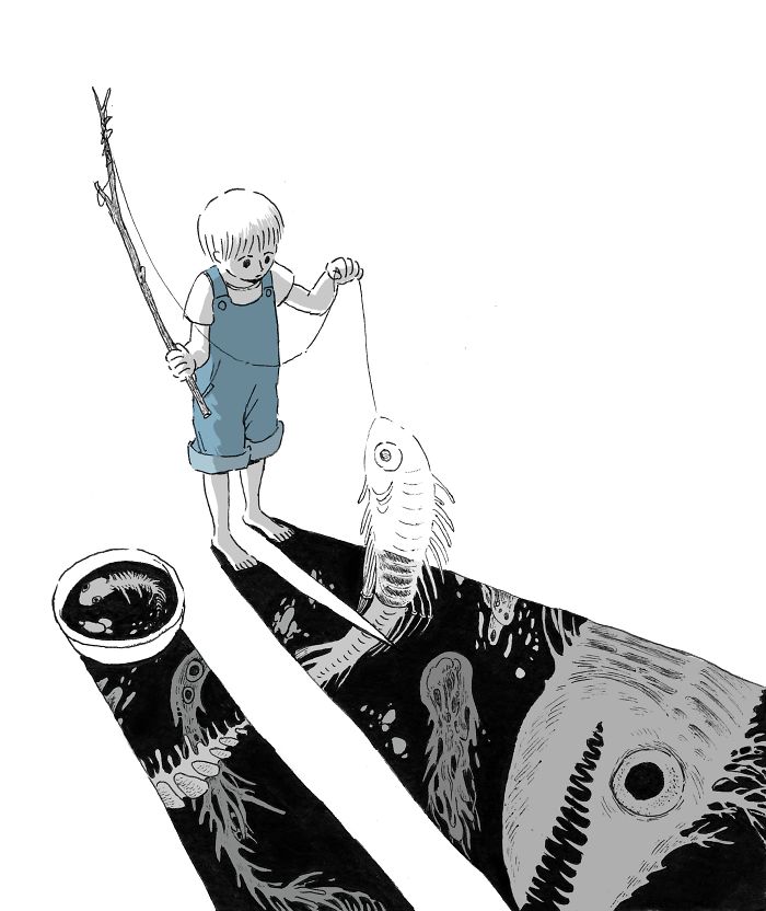 Marui Michi’s 24 Surreal Food Illustrations Marui Michi’s 24 Surreal Food Illustrations