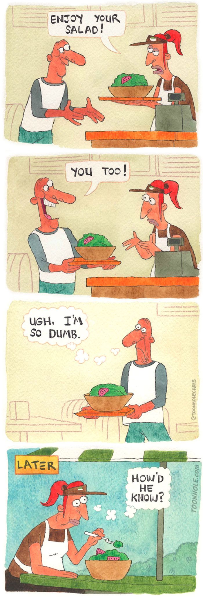 35 Funny Comics By ToonHole Chris That People With A Dark Sense Of Humor Will Appreciate (New Pics)