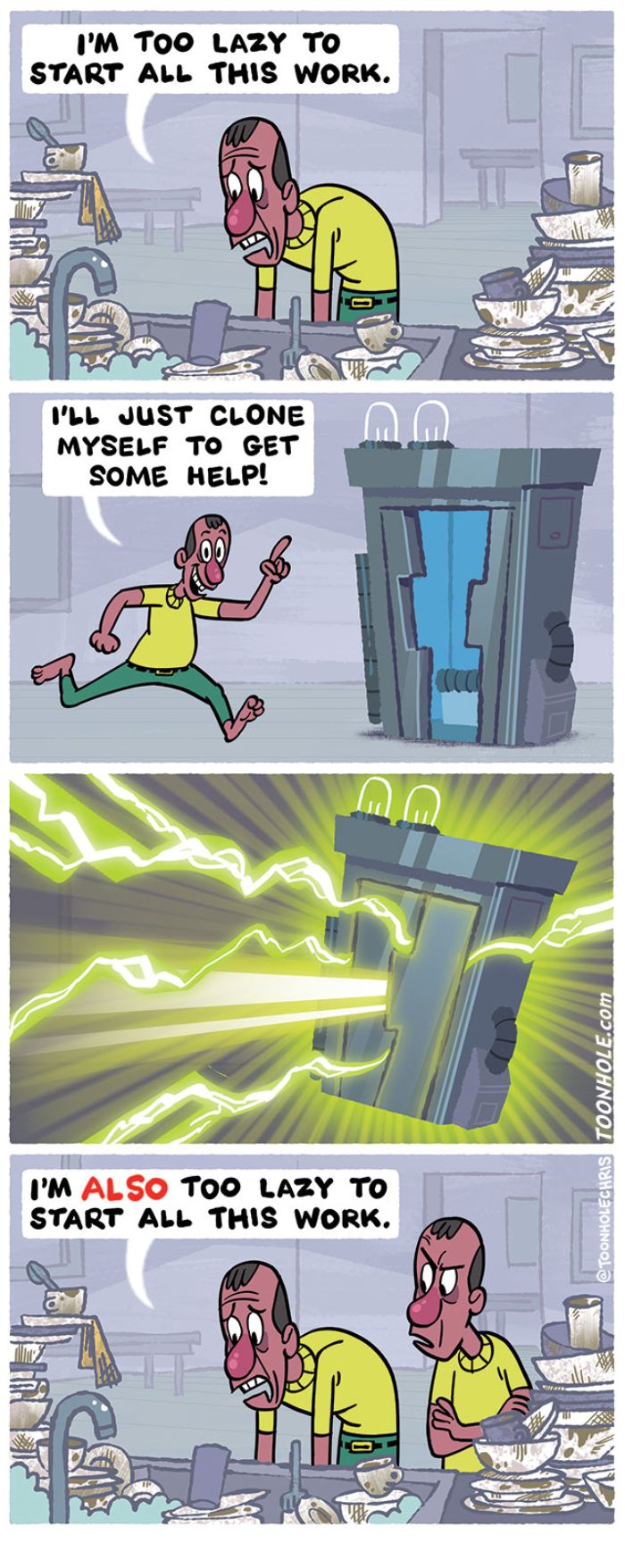 35 Funny Comics By ToonHole Chris That People With A Dark Sense Of Humor Will Appreciate (New Pics)