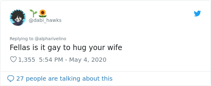 Twitter User Tells Males To Not Lean Into Their GFs Because It Makes Them Look Weak, Gets Called Out Twitter User Tells Males To Not Lean Into Their GFs Because It Makes Them Look Weak, Gets Called Out