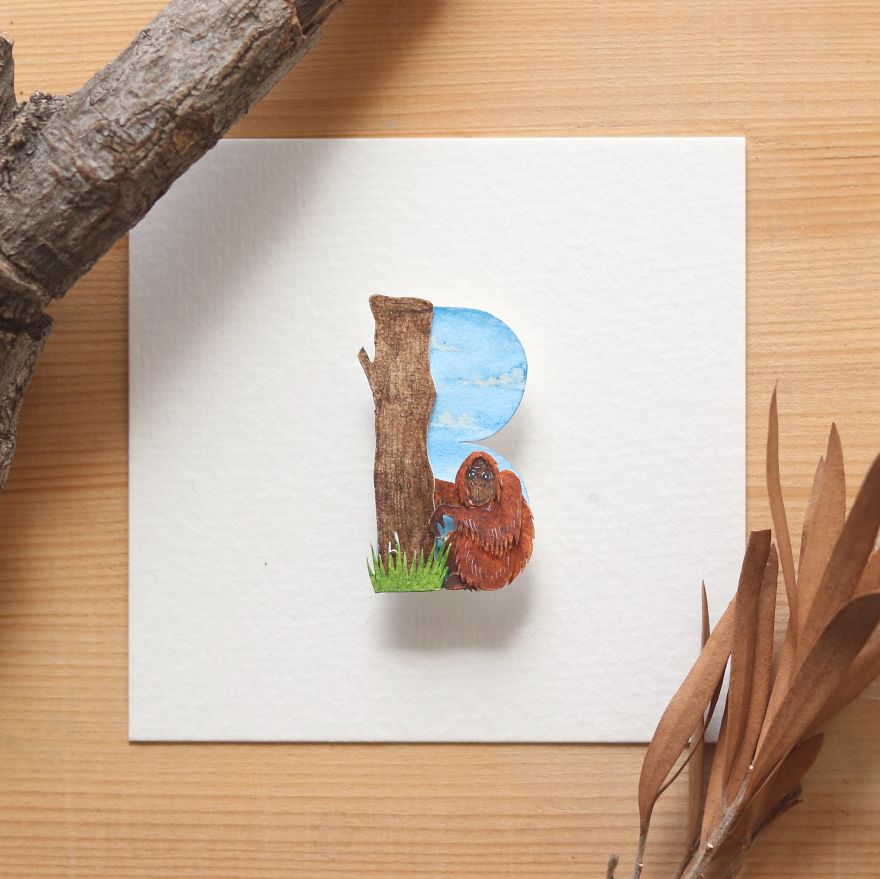 We Made An Alphabet Out Of Endangered Wildlife Species (34 Pics) We Made An Alphabet Out Of Endangered Wildlife Species (34 Pics)