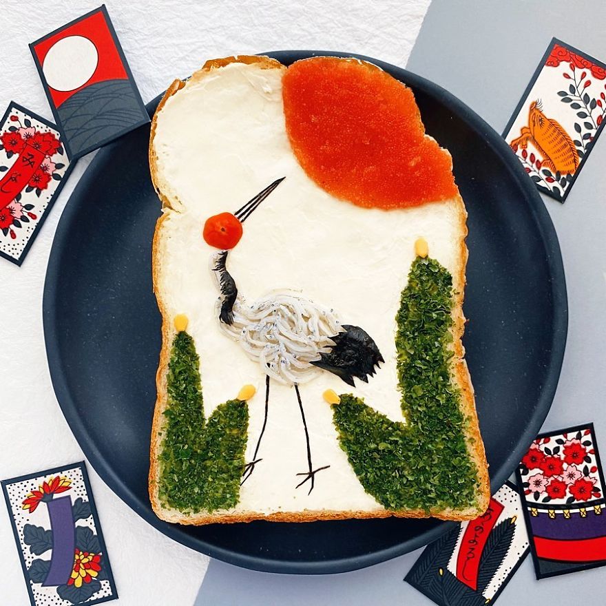 16 Creative Toast Designs By Japanese Artist 16 Creative Toast Designs By Japanese Artist