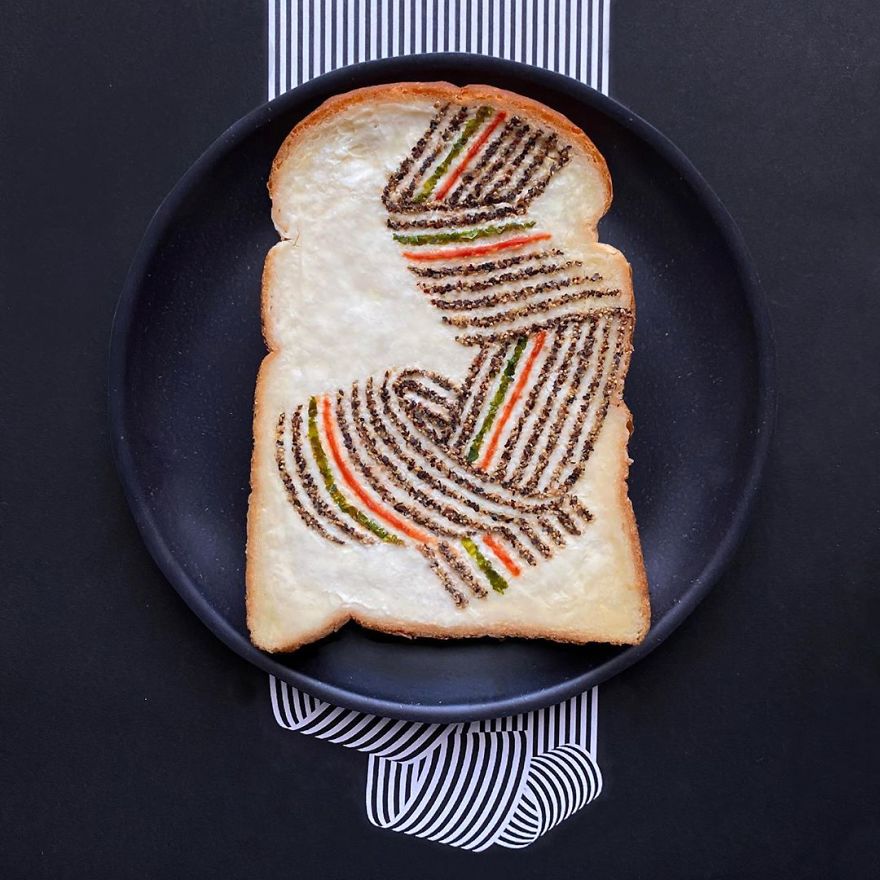 16 Creative Toast Designs By Japanese Artist 16 Creative Toast Designs By Japanese Artist
