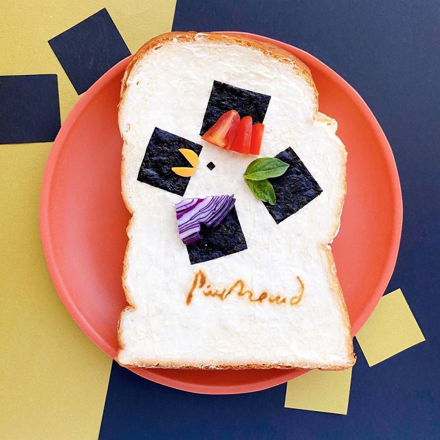 16 Creative Toast Designs By Japanese Artist 16 Creative Toast Designs By Japanese Artist