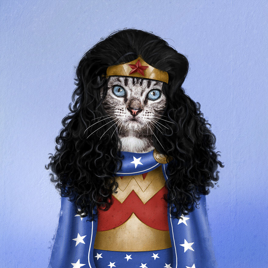 I Made Pets Into Superstars To Help Them Find A Home (20 Pics)