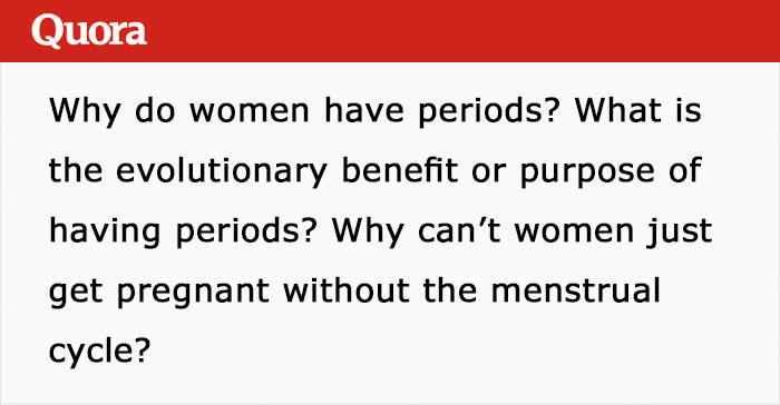 Someone Asks What&#8217;s The Evolutionary Purpose Of Having Periods, And This Scientist Delivered An In-Depth Answer