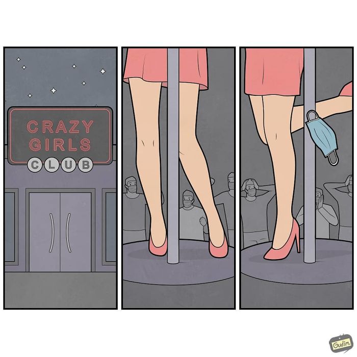 30 Sarcastic Comics That You’ll Need To See Twice To Understand By Gudim (New Pics) 30 Sarcastic Comics That You’ll Need To See Twice To Understand By Gudim (New Pics)