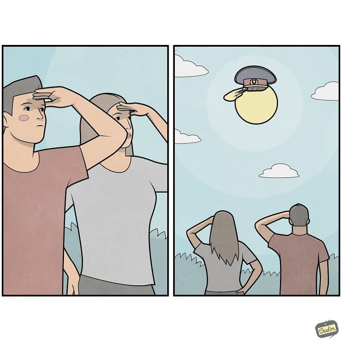 30 Sarcastic Comics That You’ll Need To See Twice To Understand By Gudim (New Pics) 30 Sarcastic Comics That You’ll Need To See Twice To Understand By Gudim (New Pics)