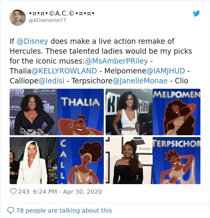 Fans Are Posting Their Casting Requests For Disney’s Remake Of Hercules, And Here Are Their Top Picks Fans Are Posting Their Casting Requests For Disney’s Remake Of Hercules, And Here Are Their Top Picks