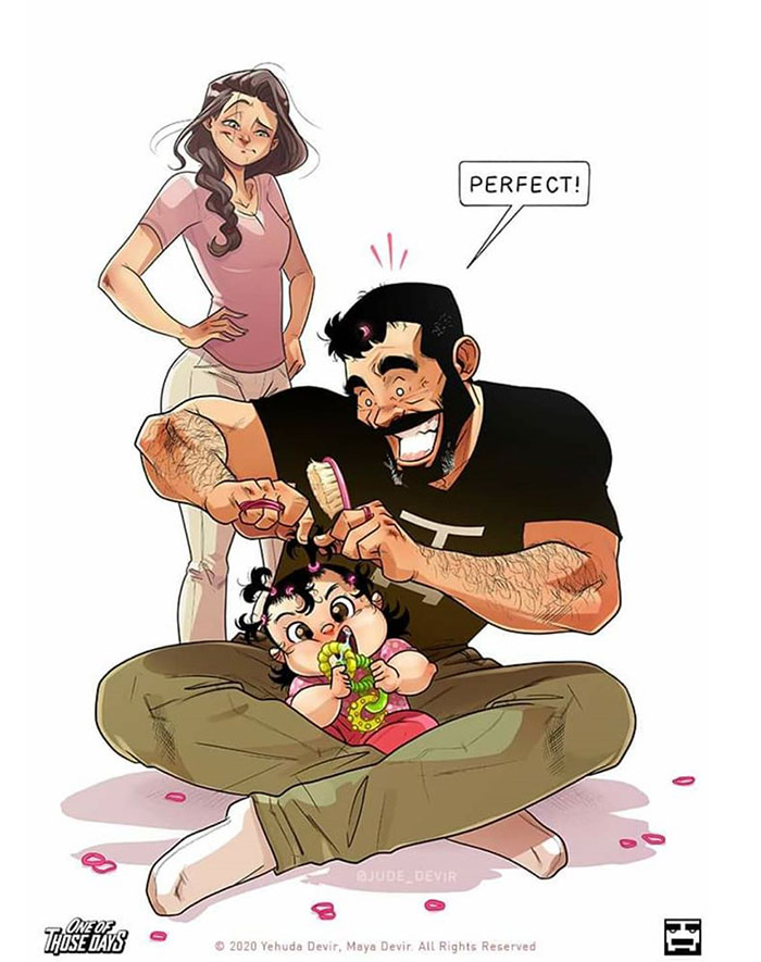 Artist Keeps Illustrating Everyday Life With His Wife, And Now We Get To See Their Baby Daughter (38 Pics) Artist Keeps Illustrating Everyday Life With His Wife, And Now We Get To See Their Baby Daughter (38 Pics)