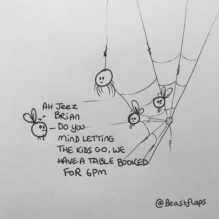 Artist Shares 24 Funny Doodles He Made During Meetings He Didn’t Need To Be At (New Pics) Artist Shares 24 Funny Doodles He Made During Meetings He Didn’t Need To Be At (New Pics)