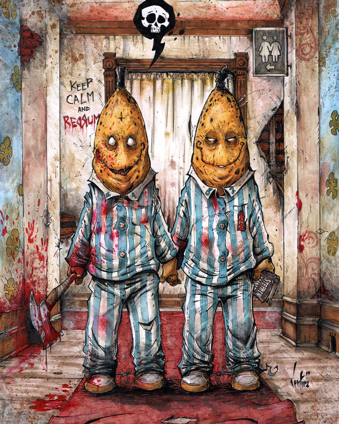 30 Dark Comics-Style Illustrations From The Frustrated Artist 30 Dark Comics-Style Illustrations From The Frustrated Artist