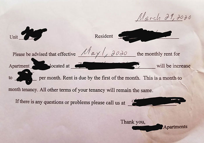 25 Inhumane, Greedy Landlords Who Revealed Their True Colors During The Pandemic 25 Inhumane, Greedy Landlords Who Revealed Their True Colors During The Pandemic