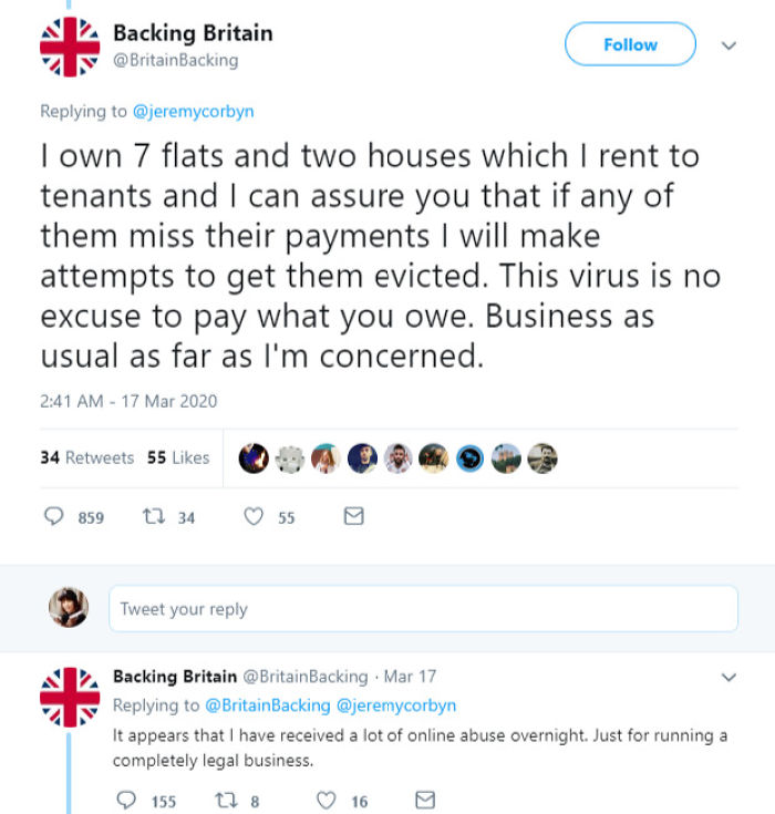 25 Inhumane, Greedy Landlords Who Revealed Their True Colors During The Pandemic 25 Inhumane, Greedy Landlords Who Revealed Their True Colors During The Pandemic