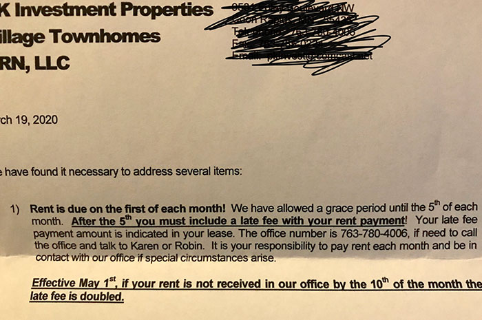 25 Inhumane, Greedy Landlords Who Revealed Their True Colors During The Pandemic 25 Inhumane, Greedy Landlords Who Revealed Their True Colors During The Pandemic