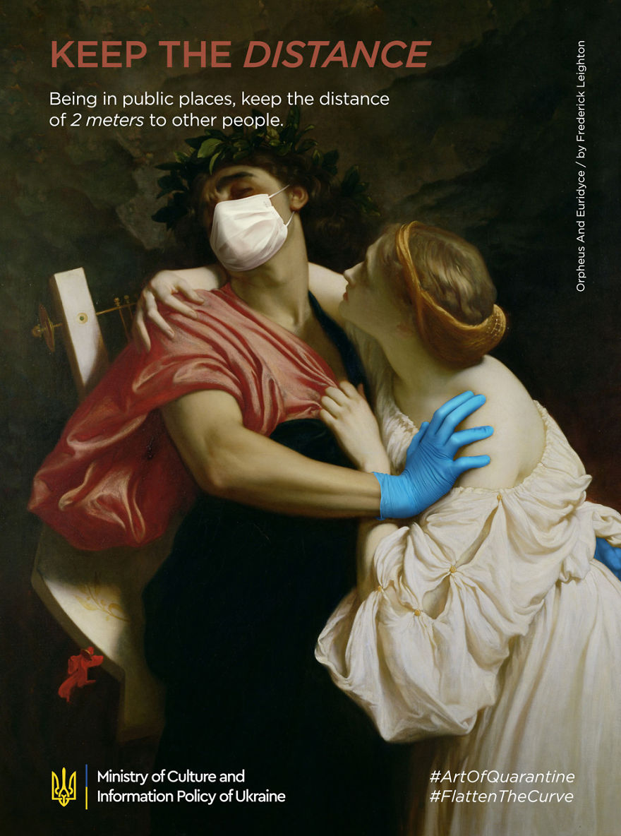 Art Of Quarantine: 9 Famous Art Posters Adjusted To Quarantine Art Of Quarantine: 9 Famous Art Posters Adjusted To Quarantine