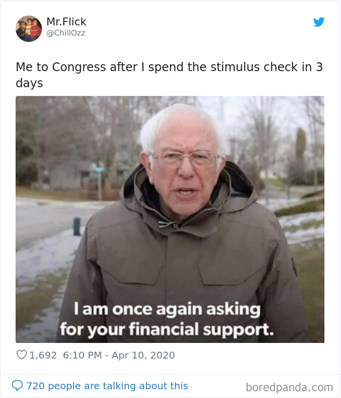 Americans Are Making Jokes About The $1,200 Stimulus Checks And Here’s 33 Of The Best Ones Americans Are Making Jokes About The $1,200 Stimulus Checks And Here’s 33 Of The Best Ones