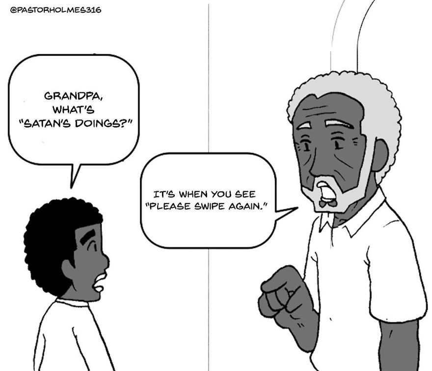 Not Your Typical Pastor Teaches What’s In The New Yorker’s Bible (12 Comics) Not Your Typical Pastor Teaches What’s In The New Yorker’s Bible (12 Comics)