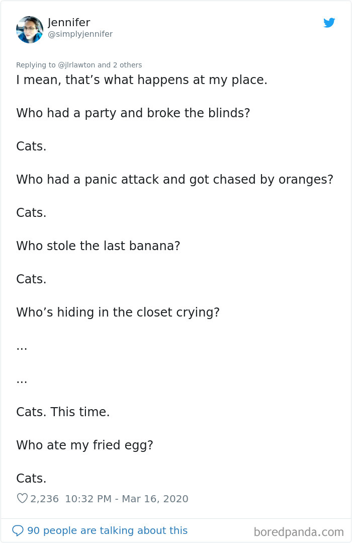 Someone Suggests That Couples Working From Home Should Blame Things On Fake “Coworkers”, Gets 30 Funny Replies Someone Suggests That Couples Working From Home Should Blame Things On Fake “Coworkers”, Gets 30 Funny Replies