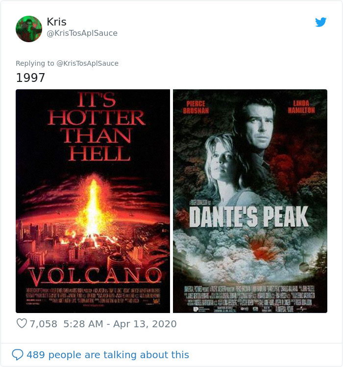 Twitter Users Are Noticing That Hollywood Makes ‘The Same Movie’ Every Year, Post 9 Convincing Side-By-Side Examples Twitter Users Are Noticing That Hollywood Makes ‘The Same Movie’ Every Year, Post 9 Convincing Side-By-Side Examples