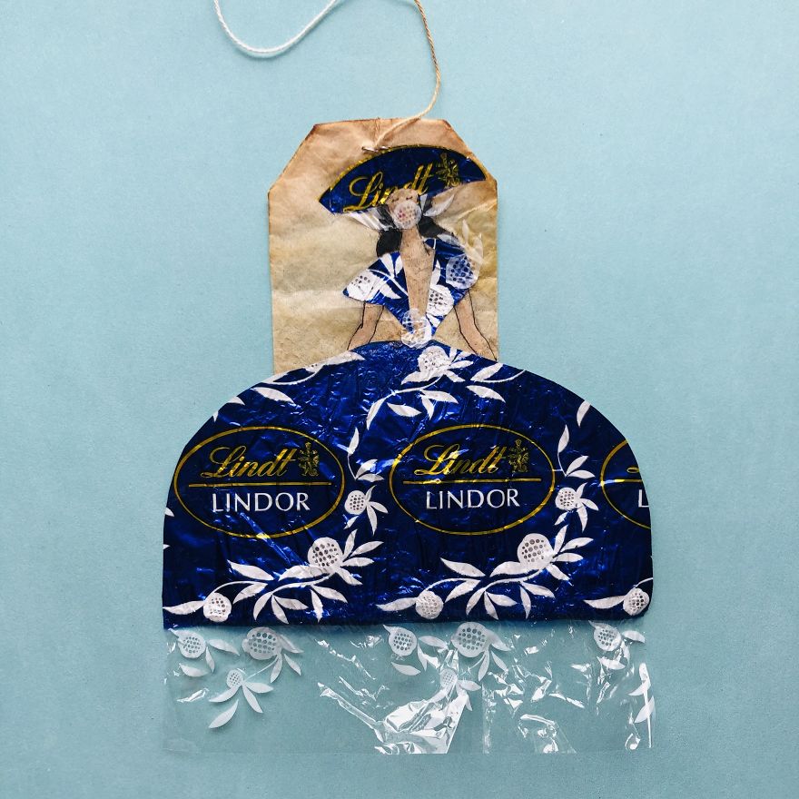 I Create One Art Piece A Day During Quarantine Using Recycled Materials (14 Pics)