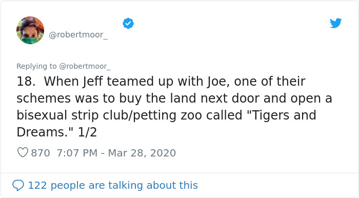 Person Shares 23 Wild Facts That Were Left Out Of Tiger King Person Shares 23 Wild Facts That Were Left Out Of Tiger King