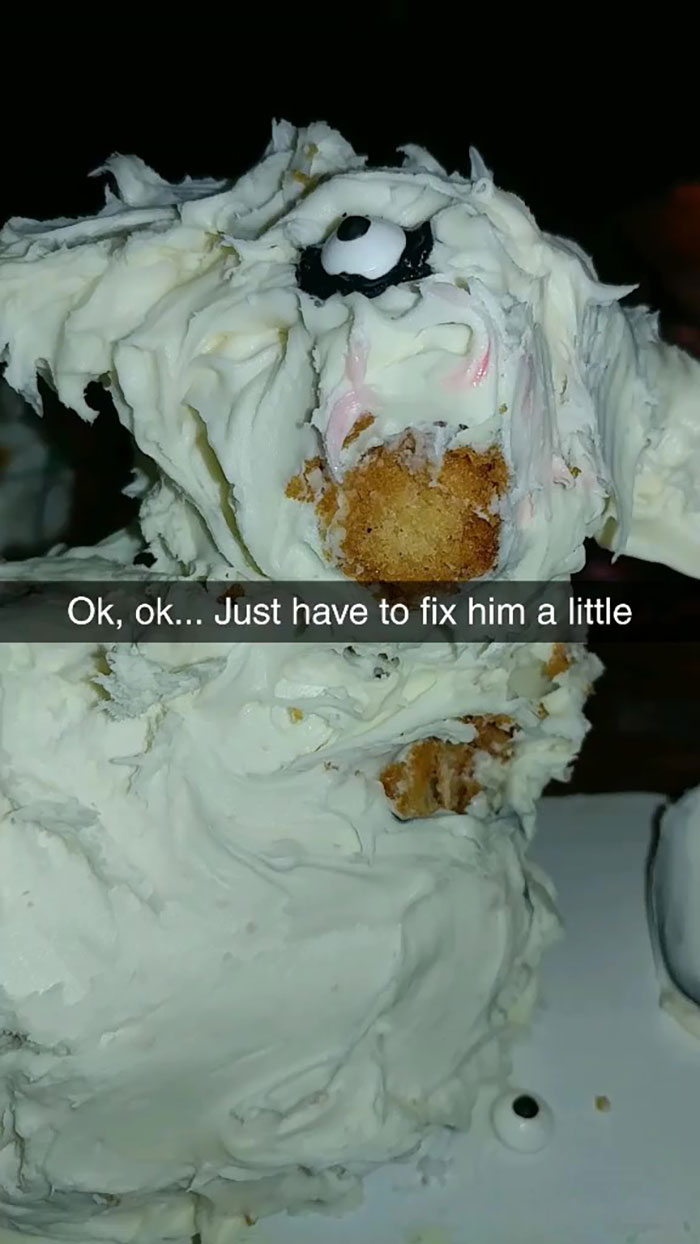 Woman Buys Ugly Lamb Cake And Decides To Fix It, Ruins Easter In The Process