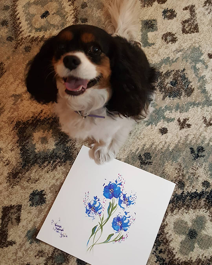 30 Adorable Works Of Art Made By Even More Adorable Pawcassos