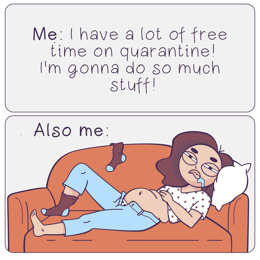I Illustrate Quarantine Struggles We Can All Relate To (29 Pics) I Illustrate Quarantine Struggles We Can All Relate To (29 Pics)