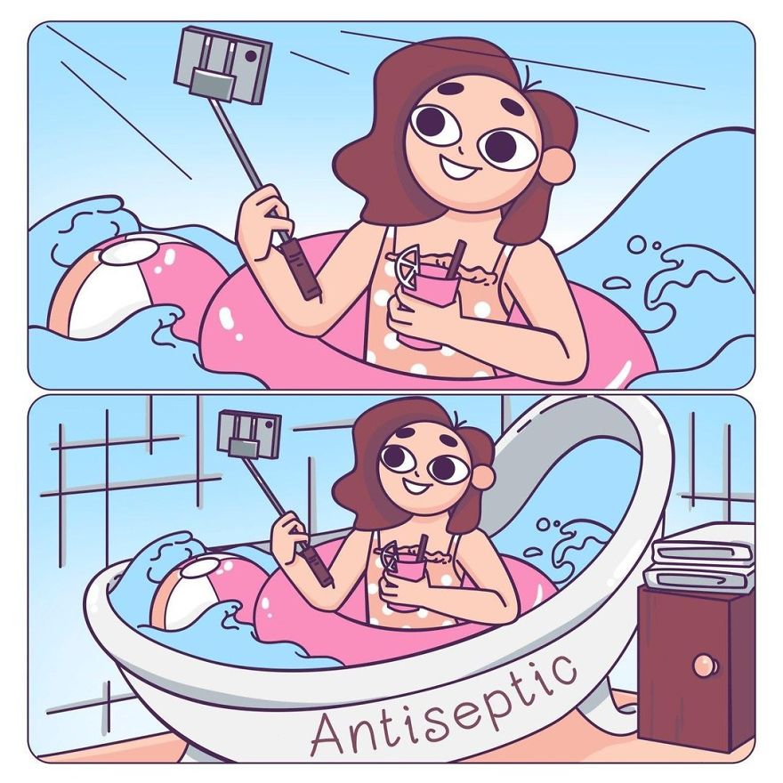 I Illustrate Quarantine Struggles We Can All Relate To (29 Pics) I Illustrate Quarantine Struggles We Can All Relate To (29 Pics)