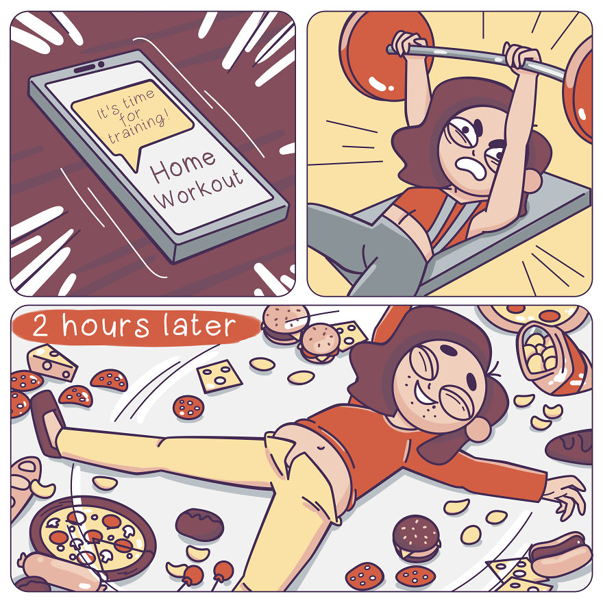 I Illustrate Quarantine Struggles We Can All Relate To (29 Pics) I Illustrate Quarantine Struggles We Can All Relate To (29 Pics)