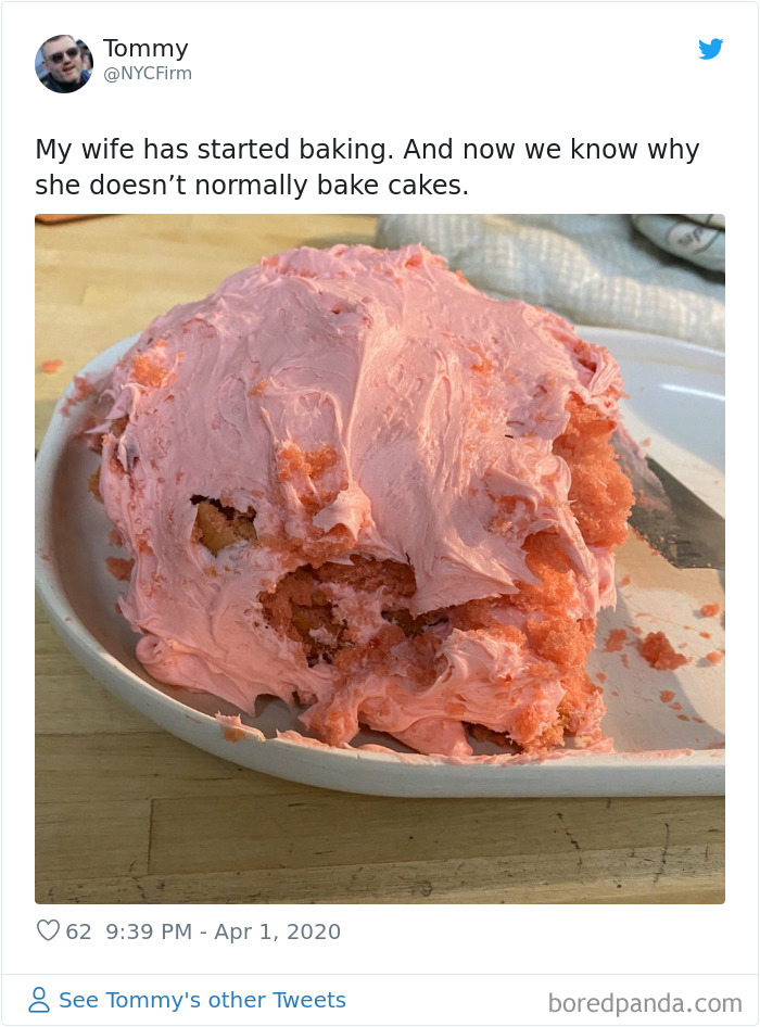 Quarantined People Are Sharing Their Failed Baking Attempts And Here Are 30 Of The Funniest Ones Quarantined People Are Sharing Their Failed Baking Attempts And Here Are 30 Of The Funniest Ones