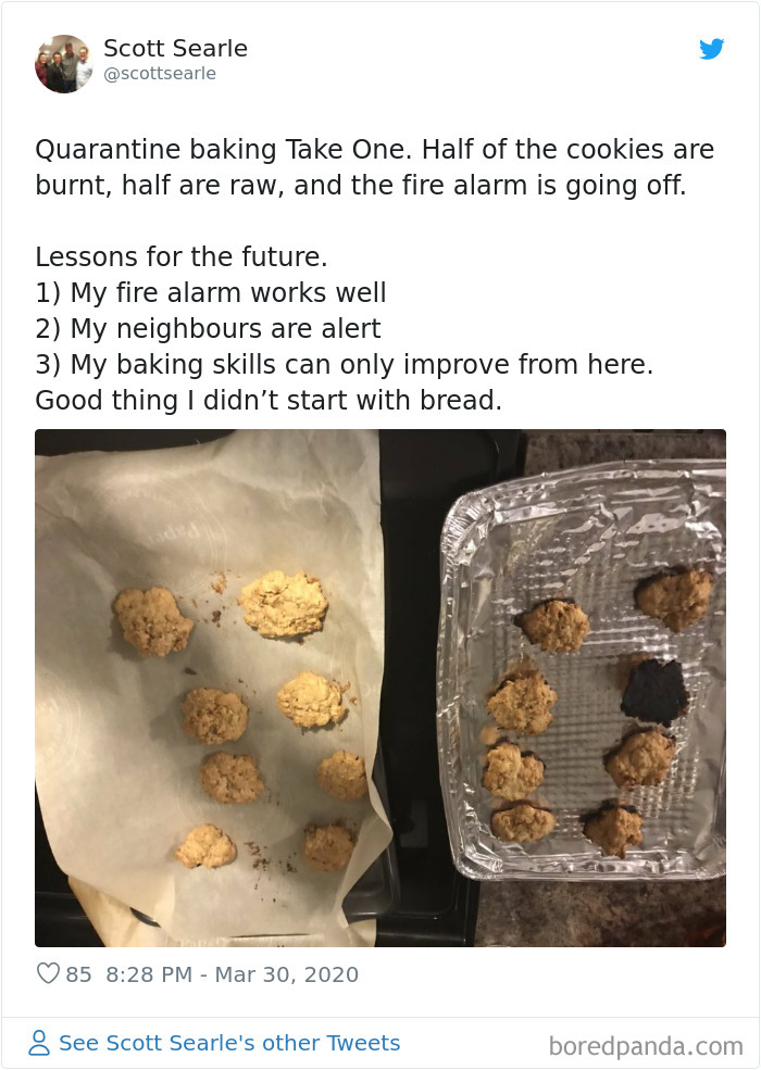Quarantined People Are Sharing Their Failed Baking Attempts And Here Are 30 Of The Funniest Ones