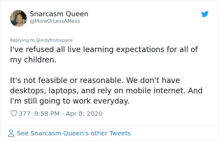 Mom Explains Why Her Son Won’t Be Participating In Virtual Classrooms And Is Done With The 1st Grade, Goes Viral Mom Explains Why Her Son Won’t Be Participating In Virtual Classrooms And Is Done With The 1st Grade, Goes Viral
