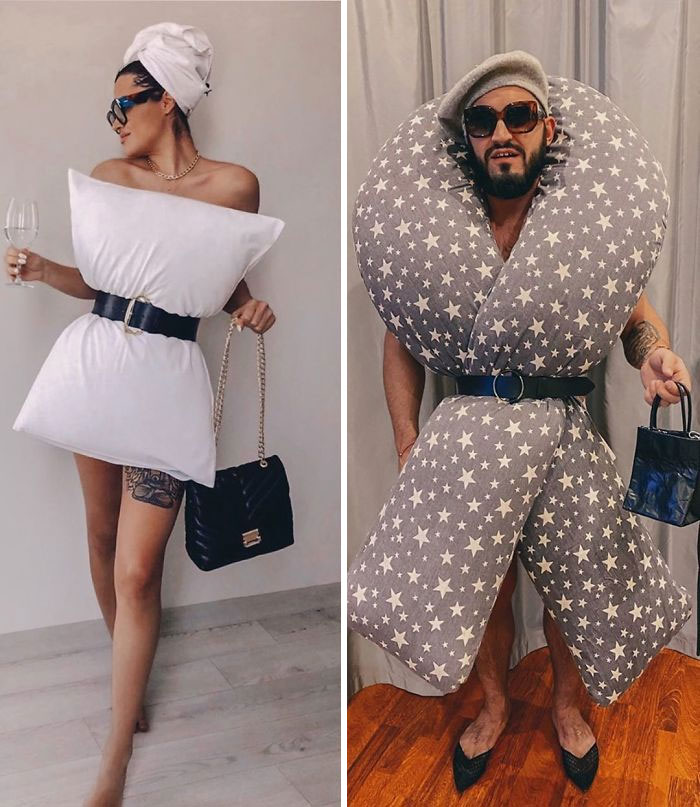 People Are So Bored They Started A Pillow-Wearing Challenge And Here Are The Best Pics (60 Pics) People Are So Bored They Started A Pillow-Wearing Challenge And Here Are The Best Pics (60 Pics)